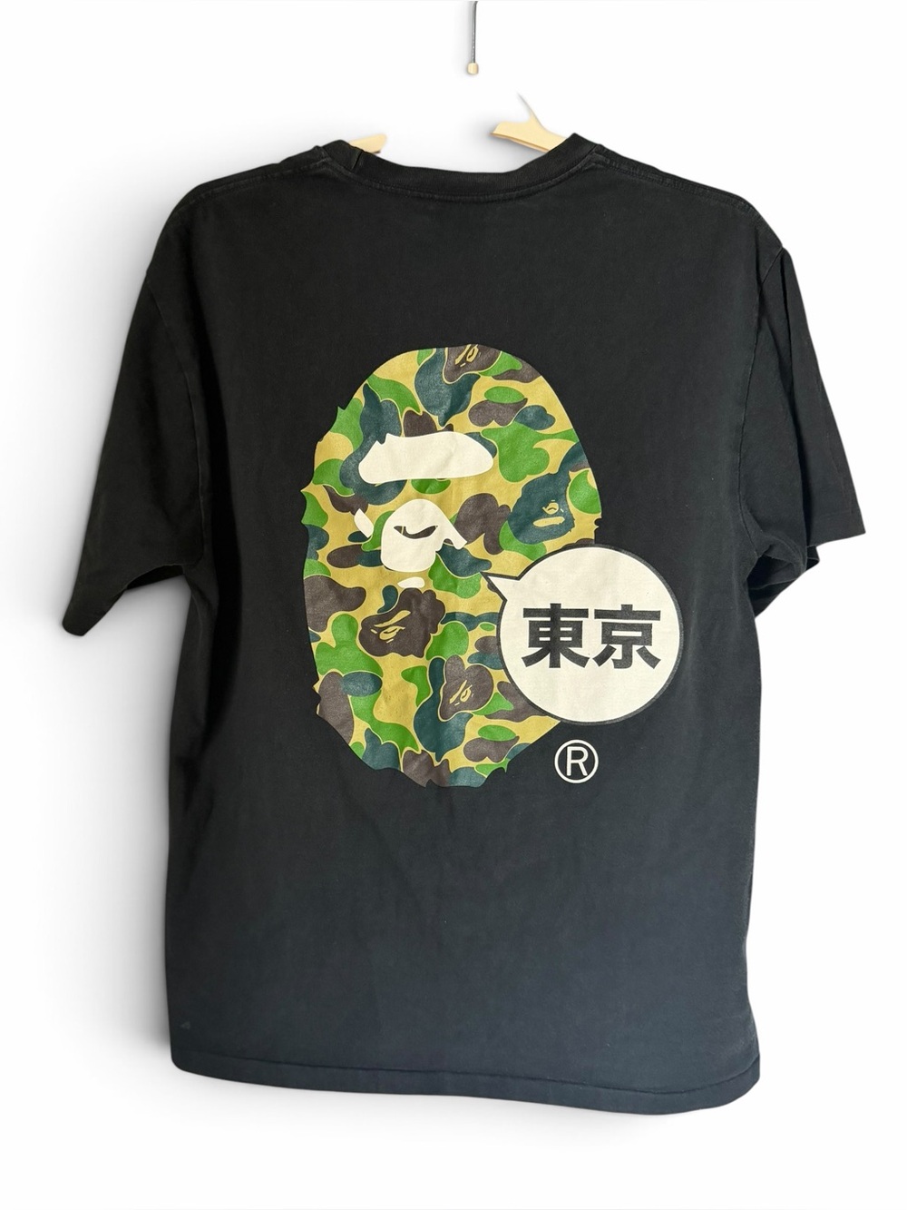 A Bathing Ape BAPE City Tee Tokyo Big Ape Head 'Black' XL Casual Streetwear